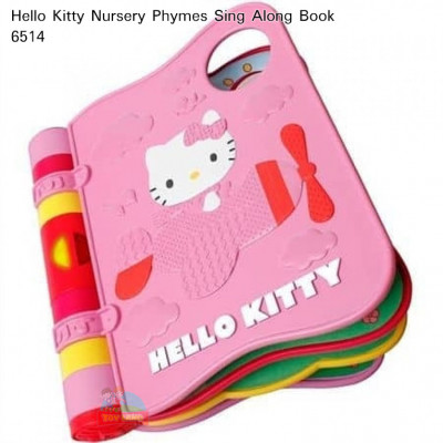 Hello Kitty : Nursery Phymes Sing Along Book- 6514